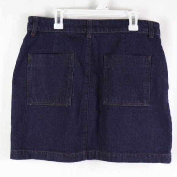 EC BDG Urban Outfitters Denim Jean Mini skirt size M - Picture 2 of 4